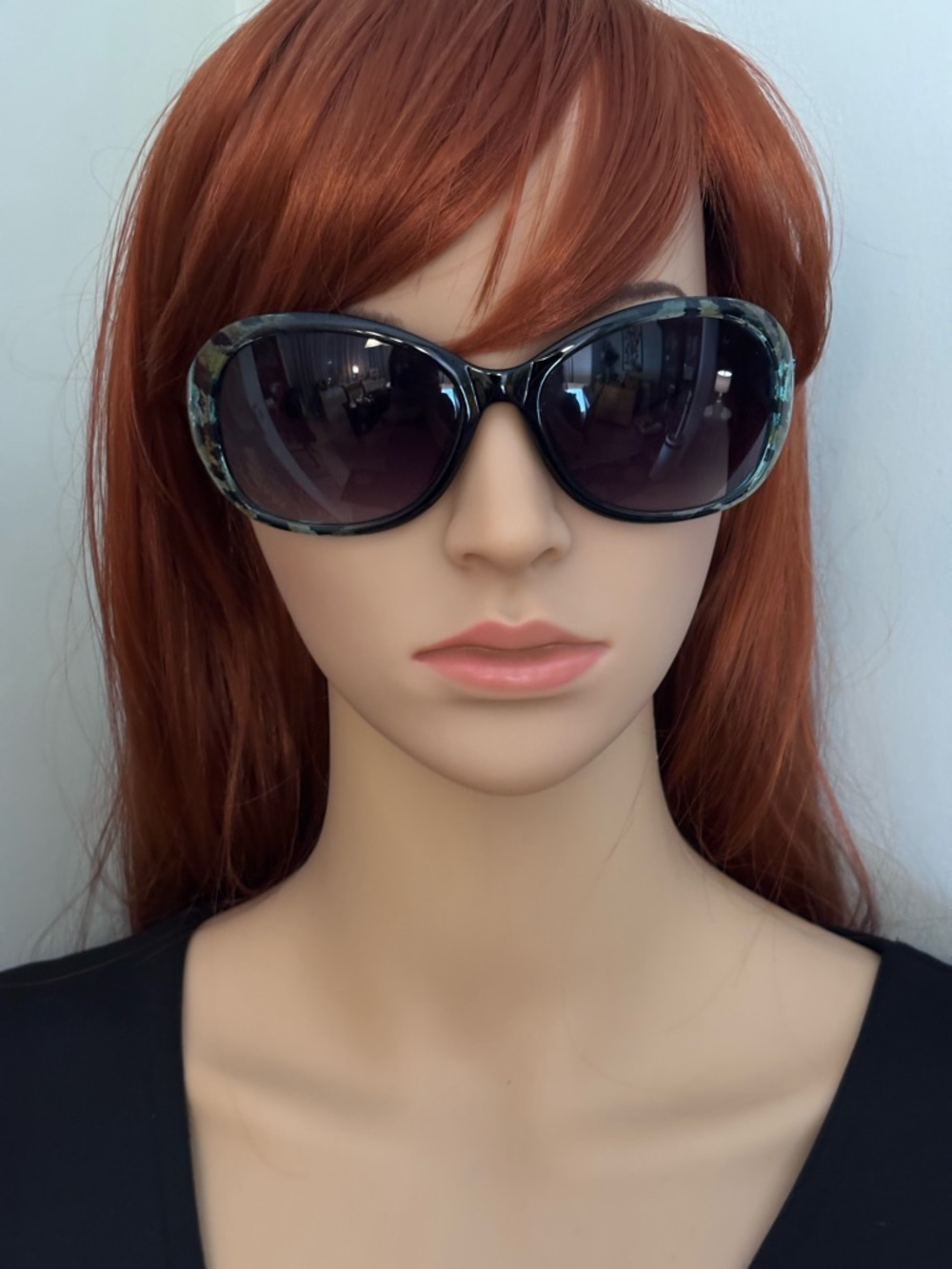 MUST BUNDLE 3 $5 ITEMS Black and BlueGreen Pattern Sunglasses